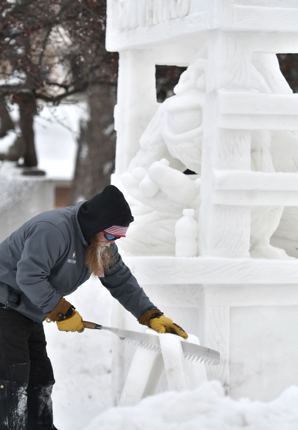 WINTERFEST SNOW SCULPTURES